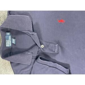 Polo Ralph Lauren Classic Fit Polo Shirt - Navy - Medium with Red Pony Logo
